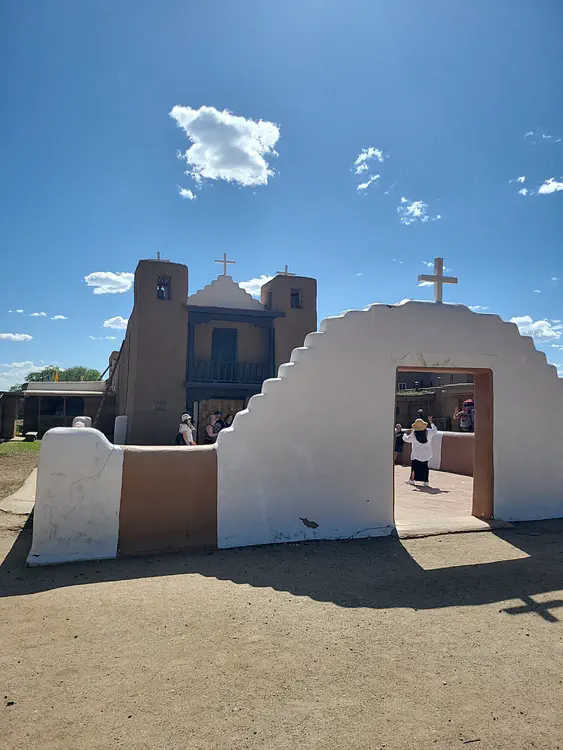 Taos Pueblo — Church.