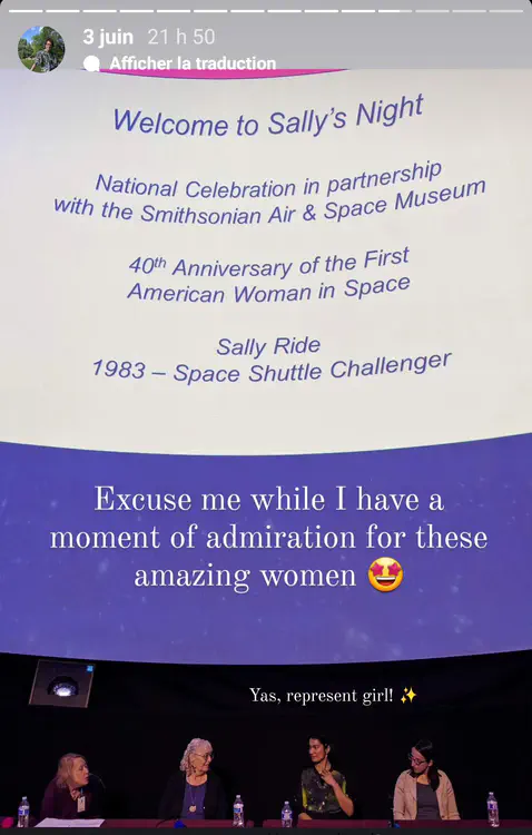 Riya was on a panel of Women in Space Science at the New Mexico Museum of Natural History and Science in Albuquerque!
