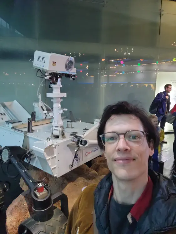 Rover selfie.