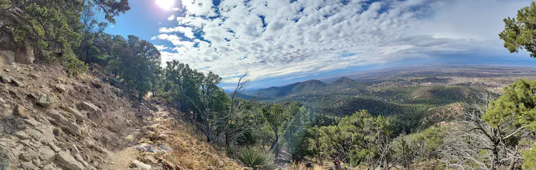 Hiking panorama.
