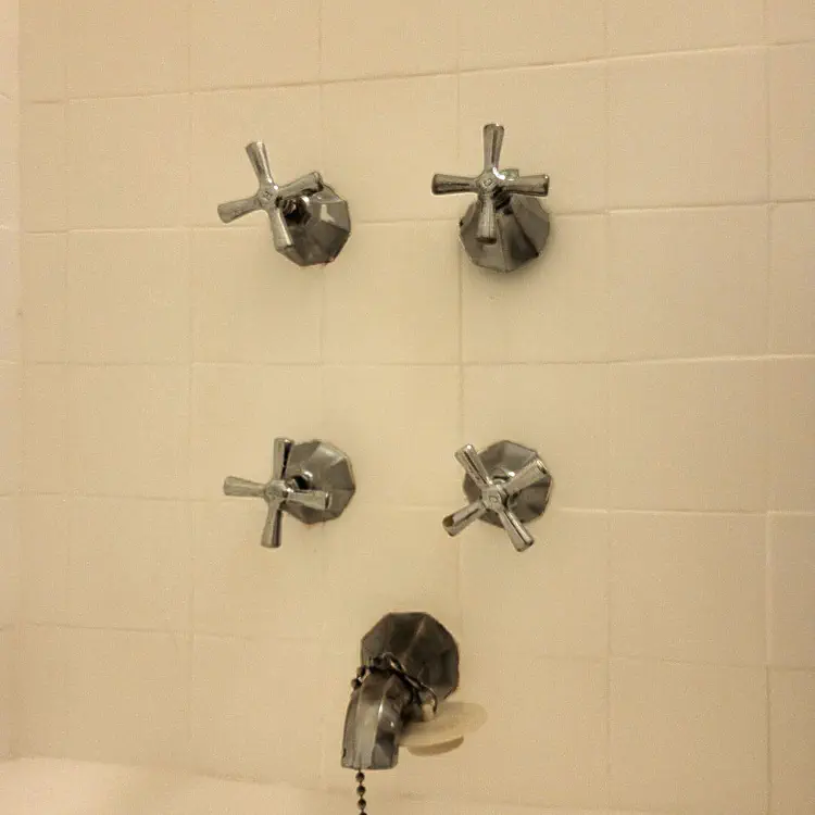 Shower and bathtub faucets.