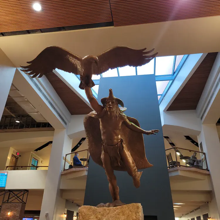 ABQ Albuquerque International Sunport welcomes you. This is Eagle Man.