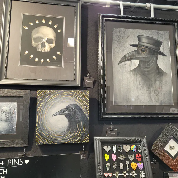 Oddities and Curiosities Expo – Paintings.