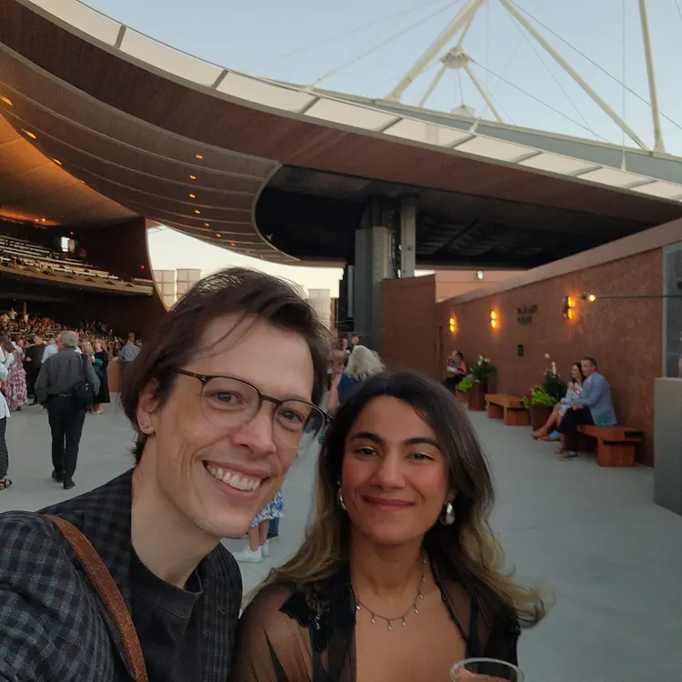 Opera selfie.