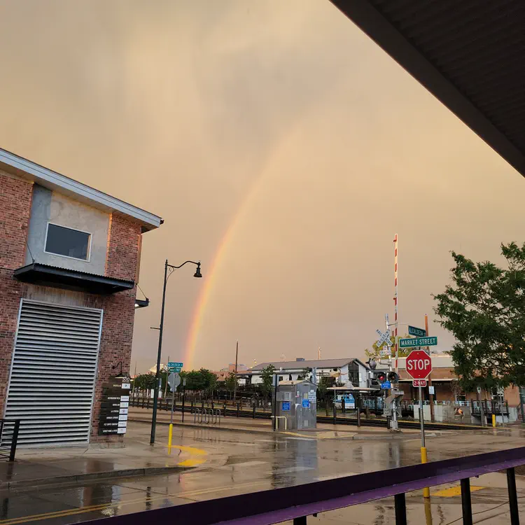 Railyard rainbow.