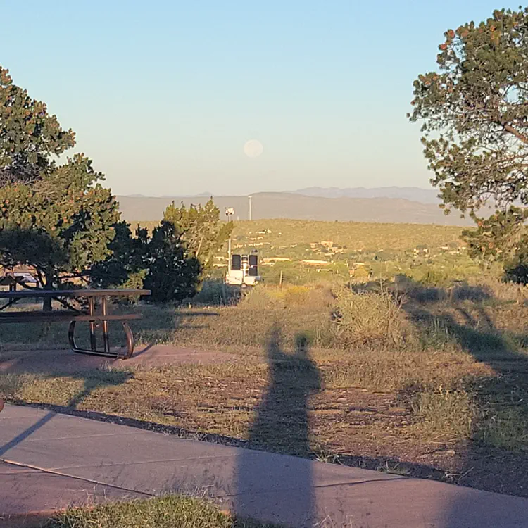 Moonset at Sunrise.