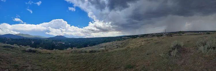 Weather panorama.