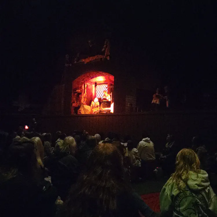 Salem witch museum diorama.