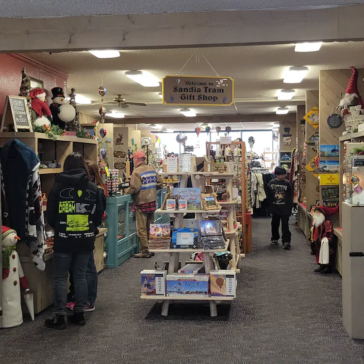 Sandia Tram gift shop.