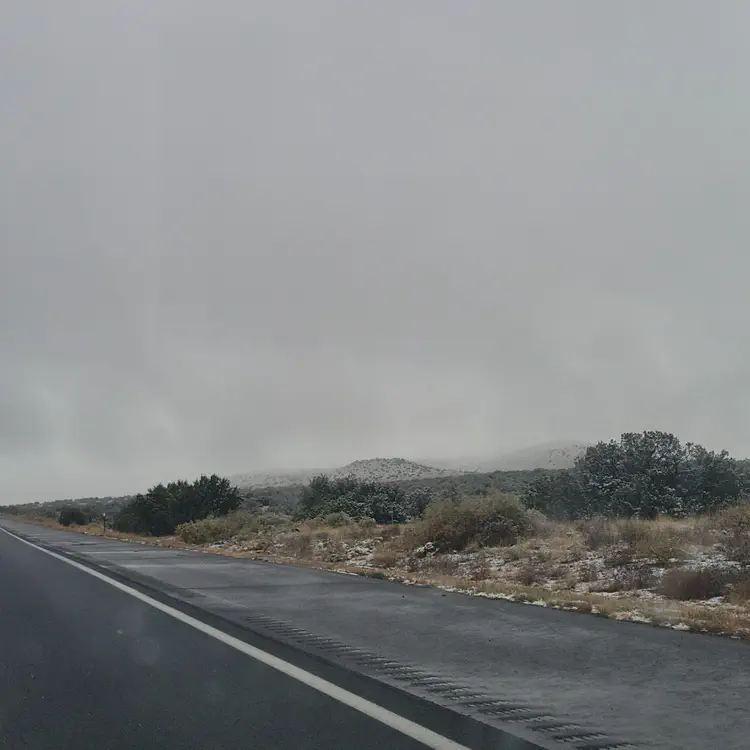 New Mexico snow.