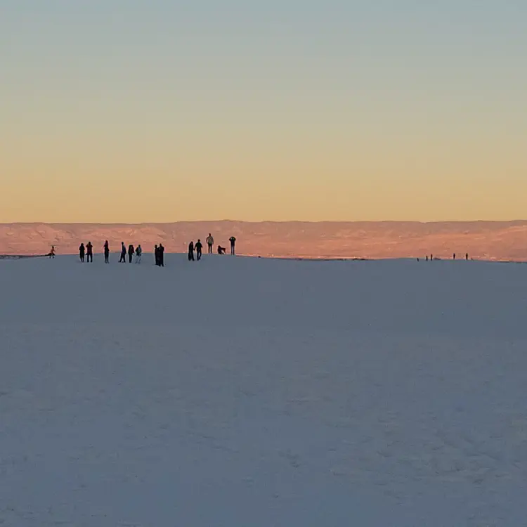 White Sands sunset.