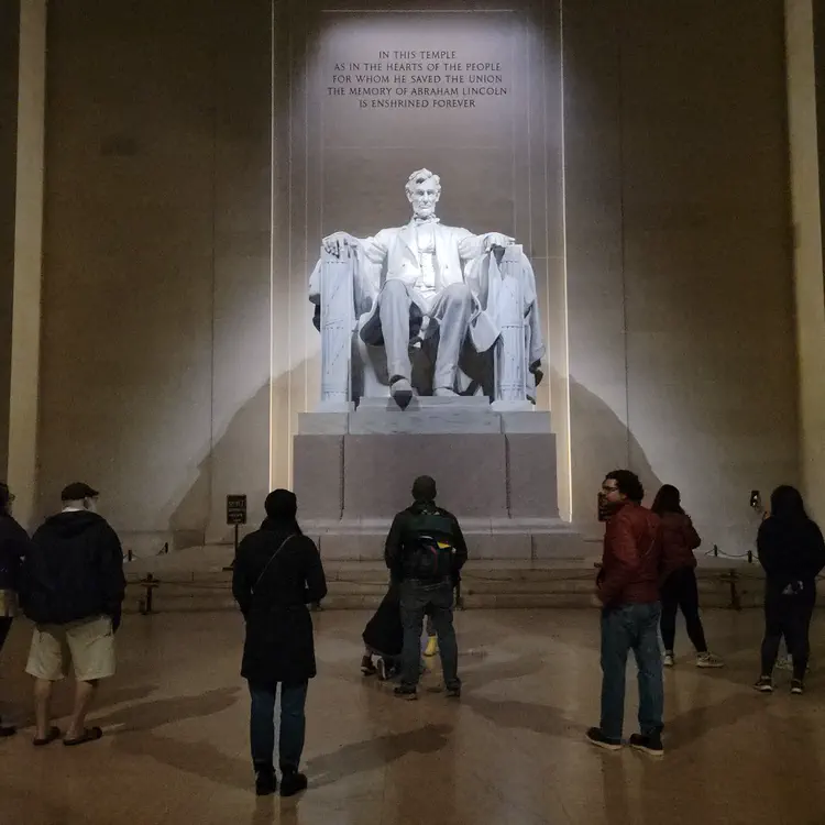 Lincoln Memorial.