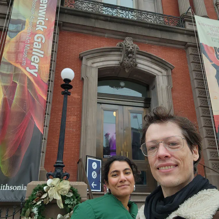 Renwick Gallery selfie.