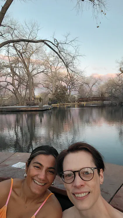 Ojo Caliente Spa selfie