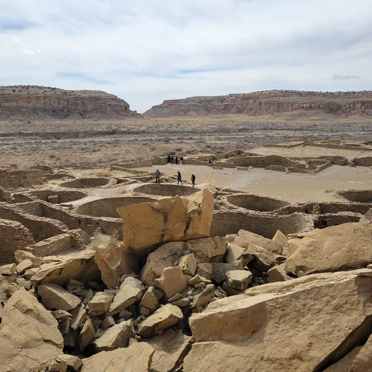 Chaco culture pueblo