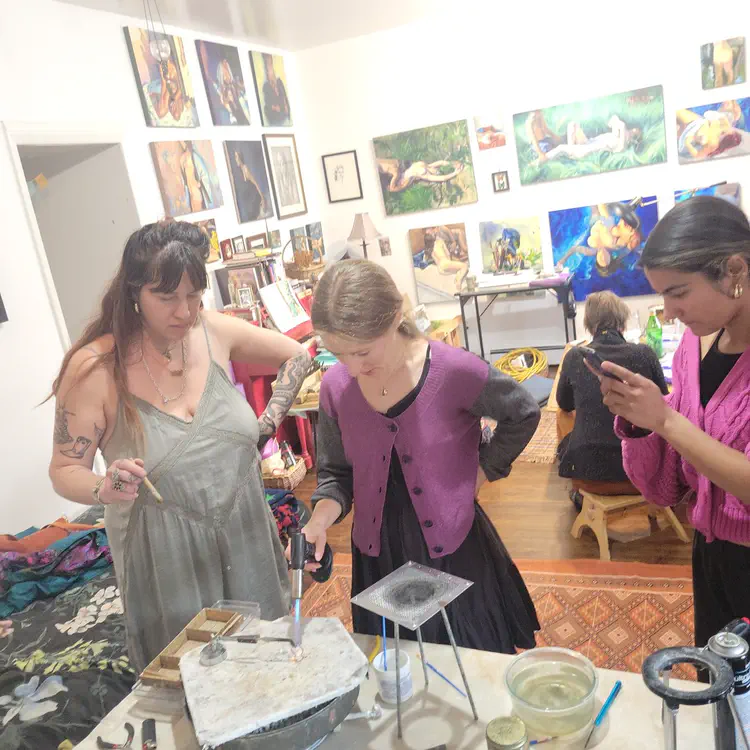 Silversmithing workshop