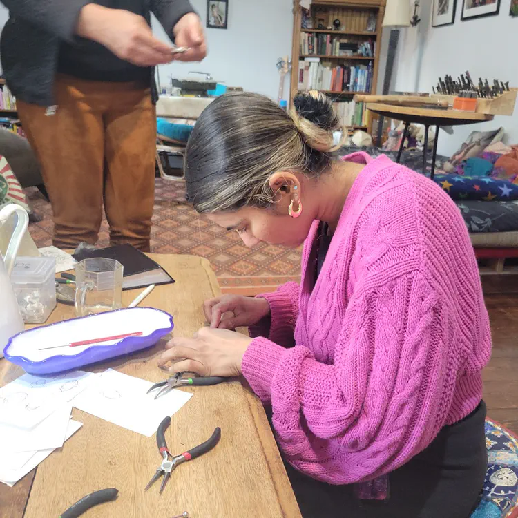 Silversmithing workshop