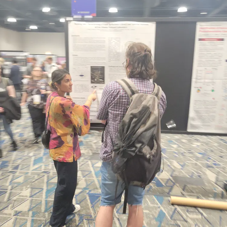 Riya pointing poster