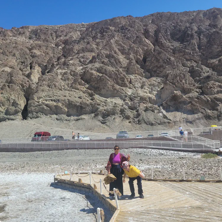 Badwater Basin trailhead.