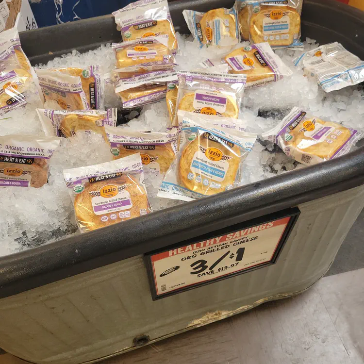 Grocery store grilled cheese.