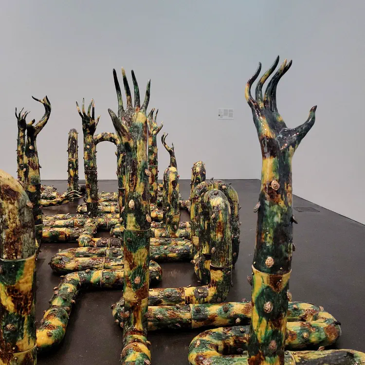 Cathy Lu. _Passages_. Refers to Nüwa, part woman part snake myth.