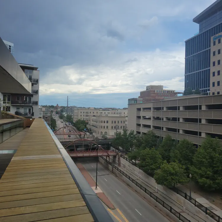 Balcony view.