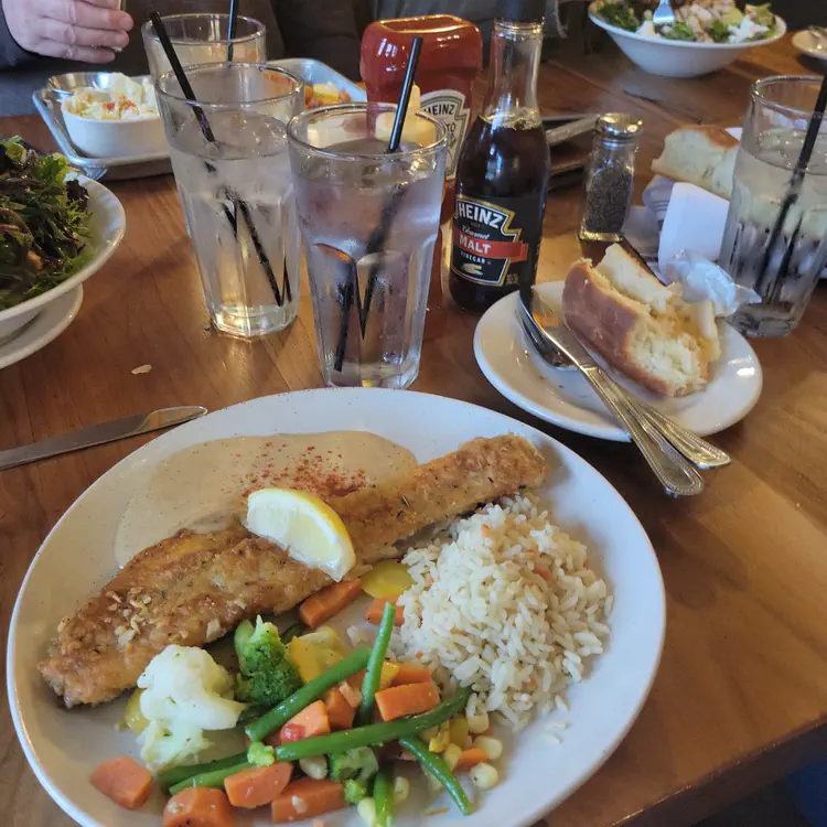 Pub food.
