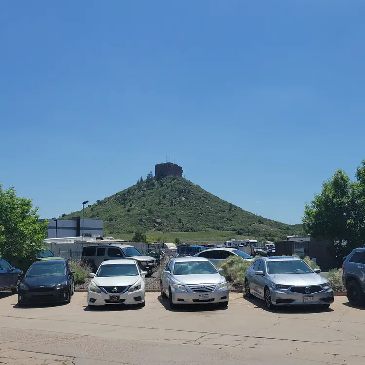 The Castle Rock rock.