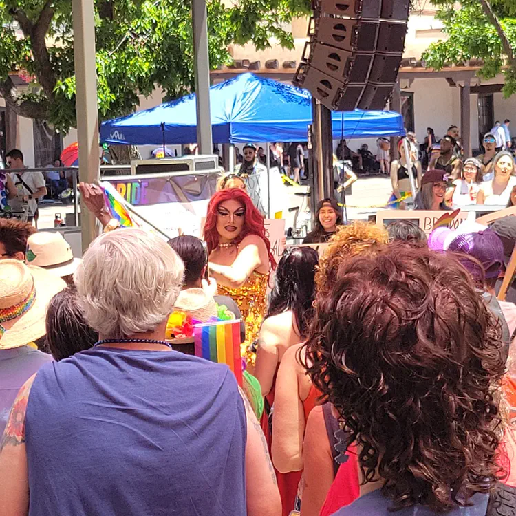 Pride performer.