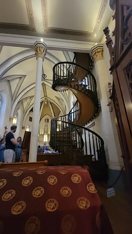 Loretto Chapel miraculous staircase.