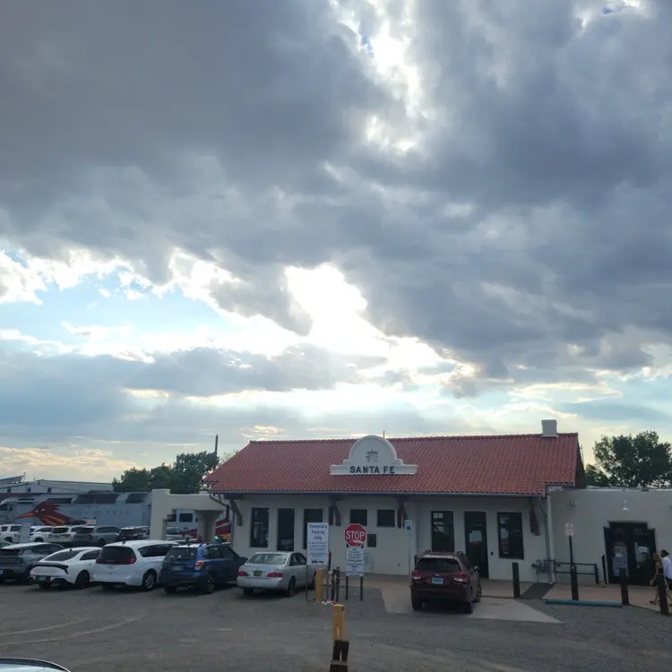 Santa Fe train station.