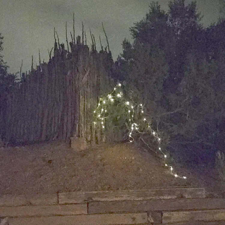 Fairy lights there like that for some reason.