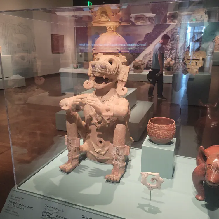 Mayan incense burner.