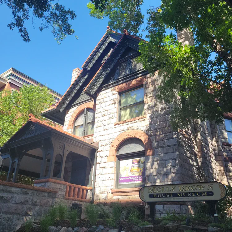 Molly Brown house museum – She famously survived the sinking of the Titanic.