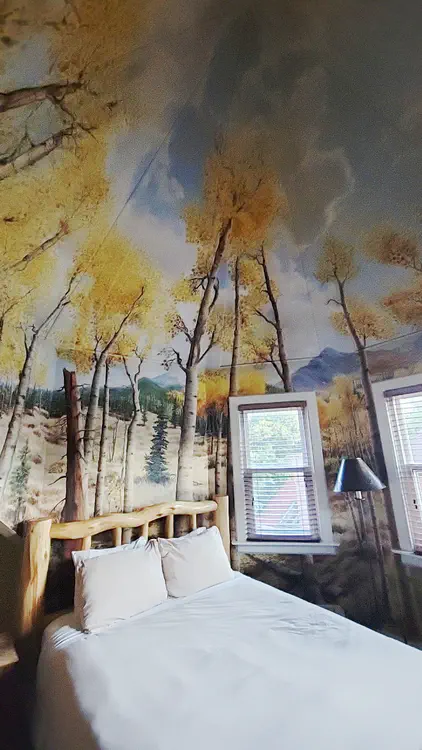 Birch room.