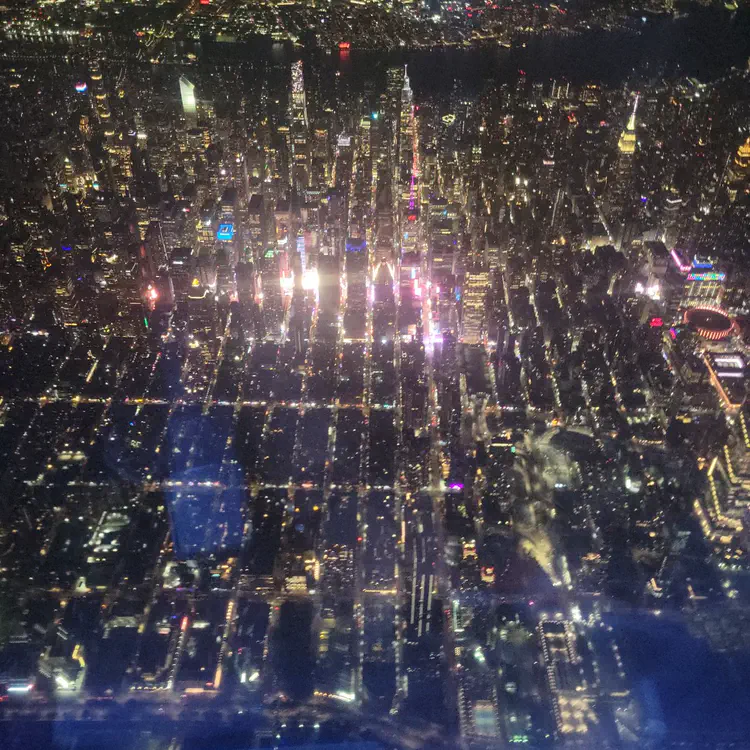 Times Square so bright!