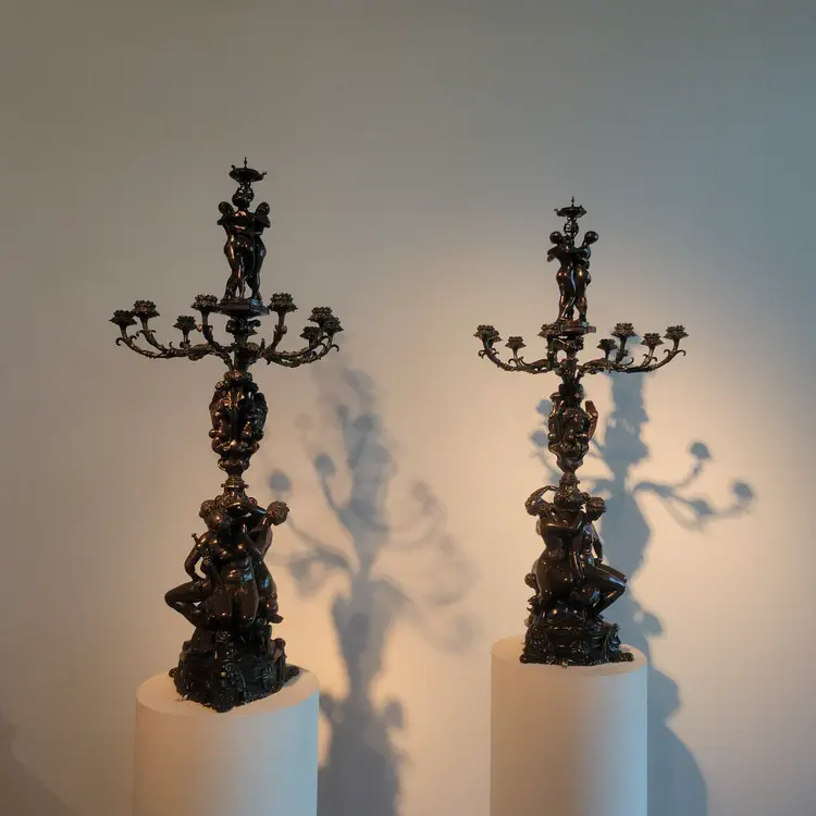 Candelabras.