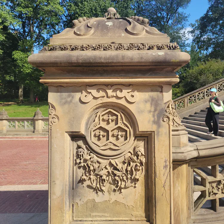 Central Park stairs.