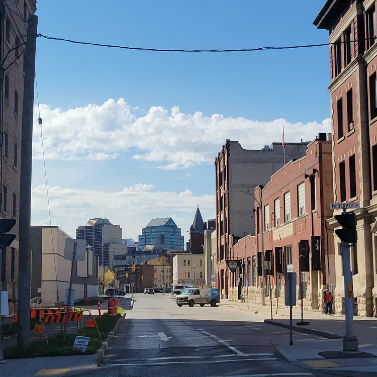 Clementine Cafe staircase.