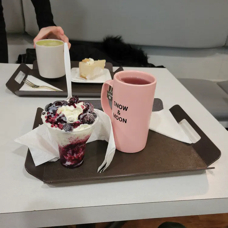 Snow & Moon deserts.