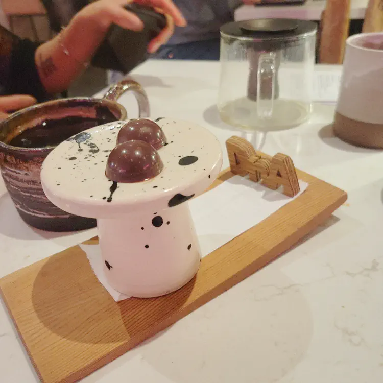 Deer + Almond chocolates.