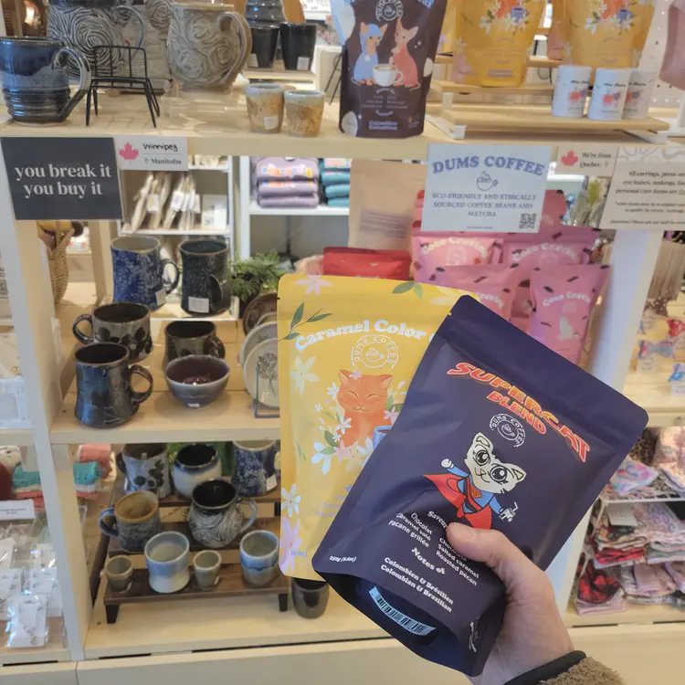 Coffee from Québec.