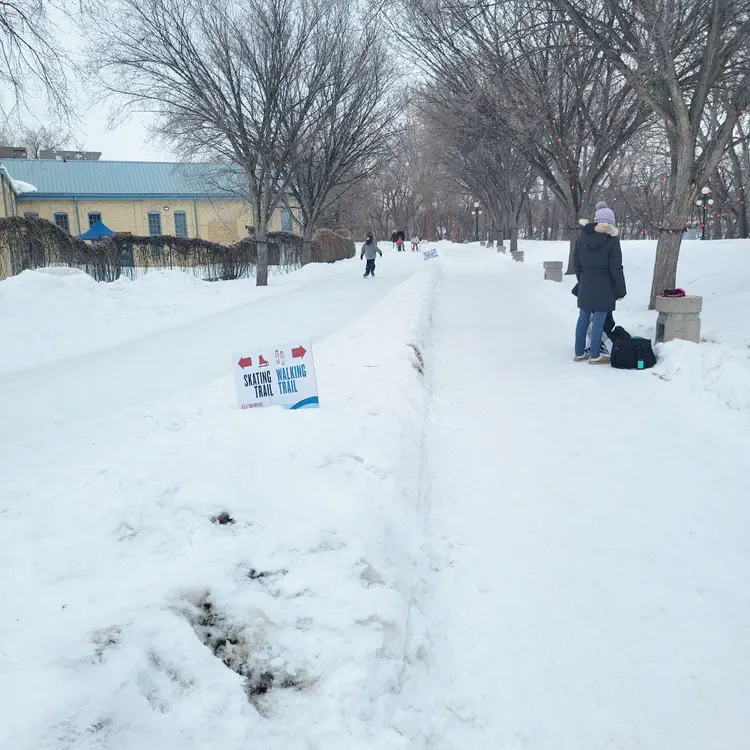 Skating trail.