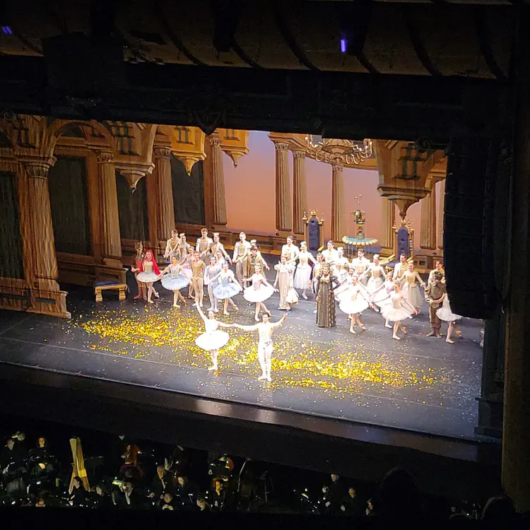 Sleeping Beauty salute.