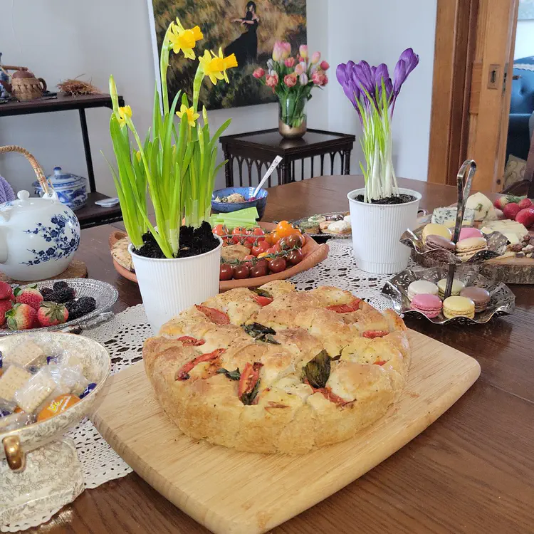 Spring equinoxe tea party.