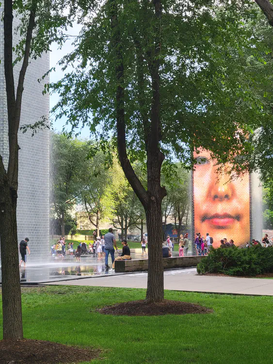 One of the first things I did was visit Millenium Park.
